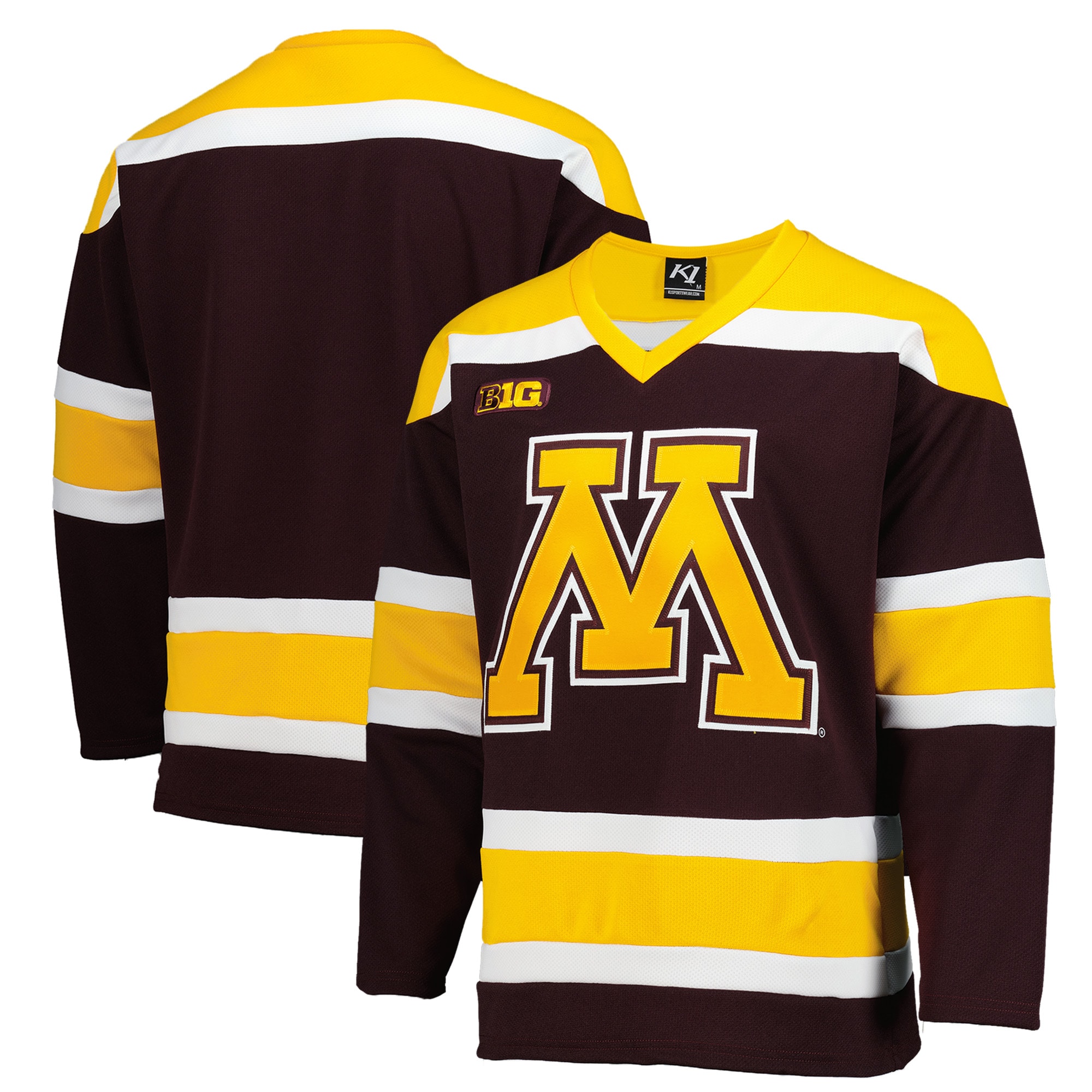 [NJP] Women's Minnesota Golden Gophers Replica Hockey Jersey - Maroon