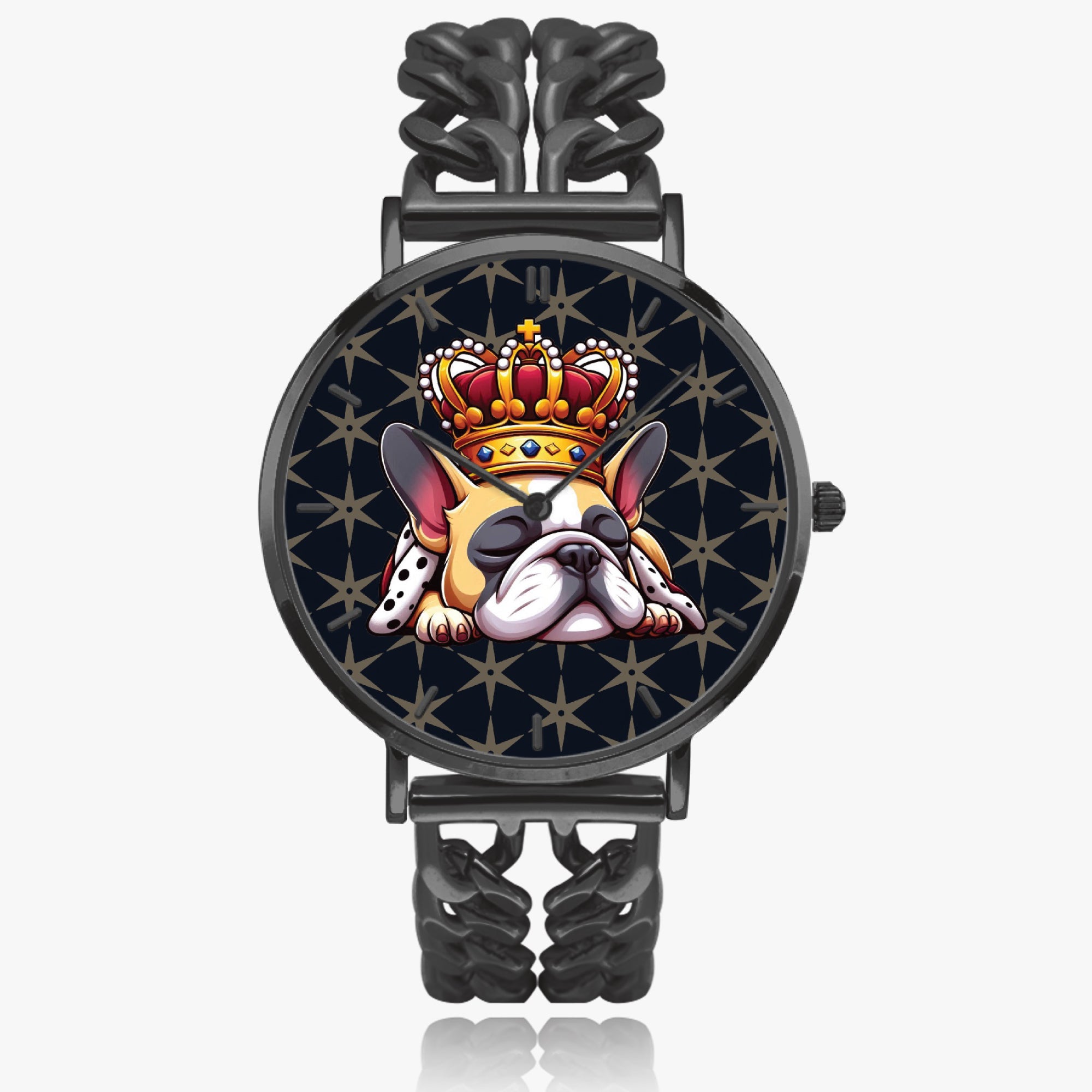 Chic Hollow Strap Watch For Frenchie Lovers For Frenchie Pups