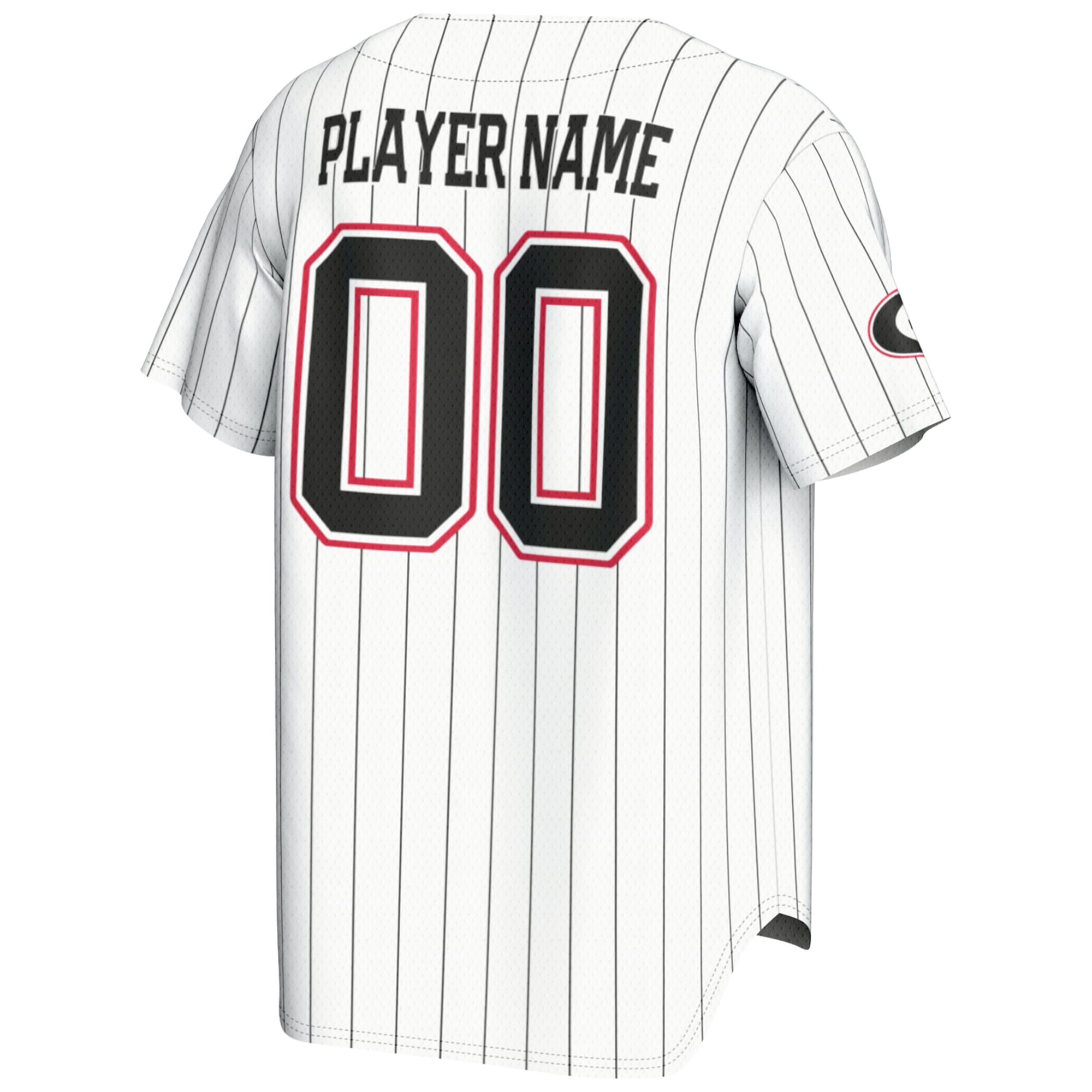 Georgia Bulldogs GameDay Greats Youth NIL Pick-A-Player Lightweight Baseball Jersey - White