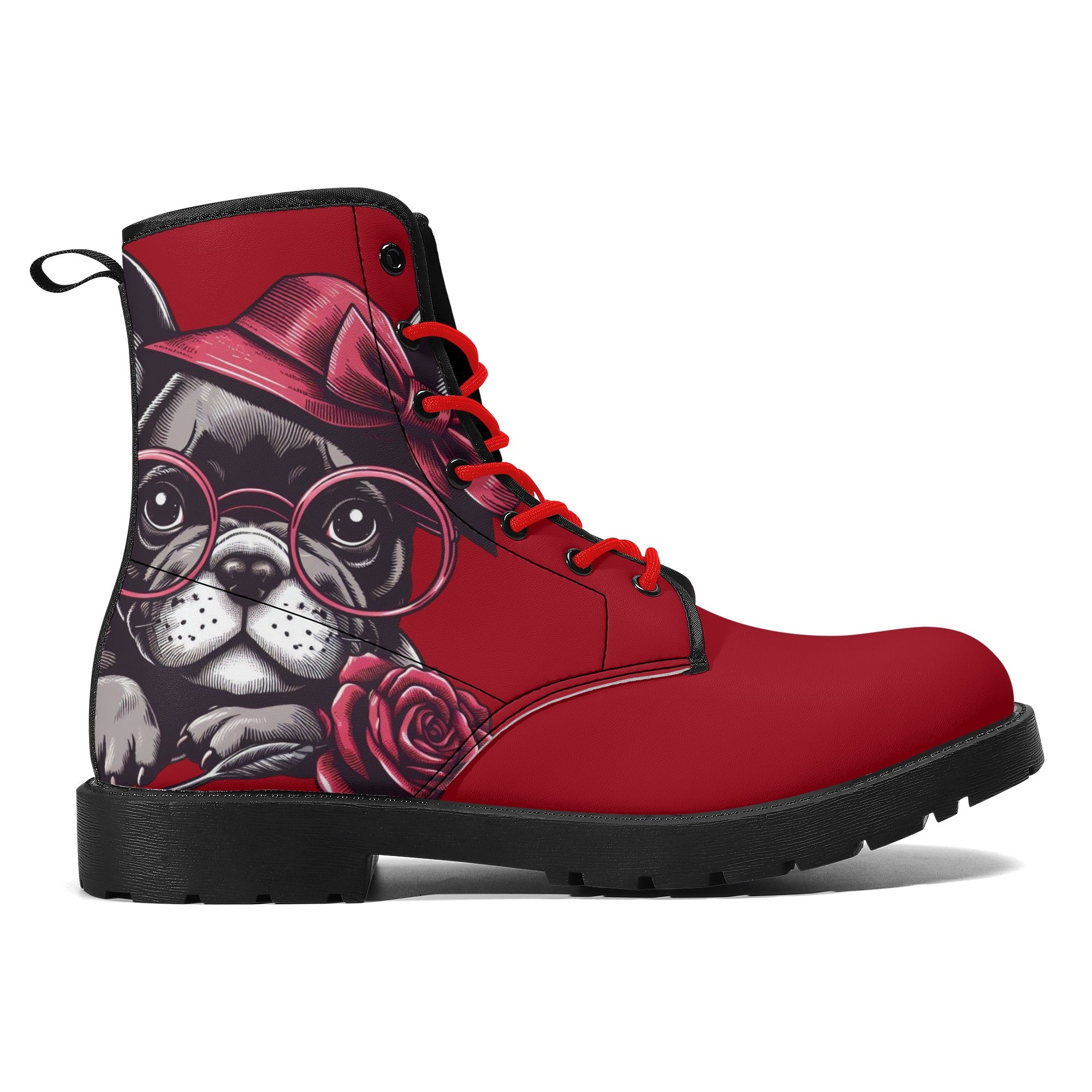 Fashion-Forward Comfortable Trendy Mia - Leather Boots for Dog Owners