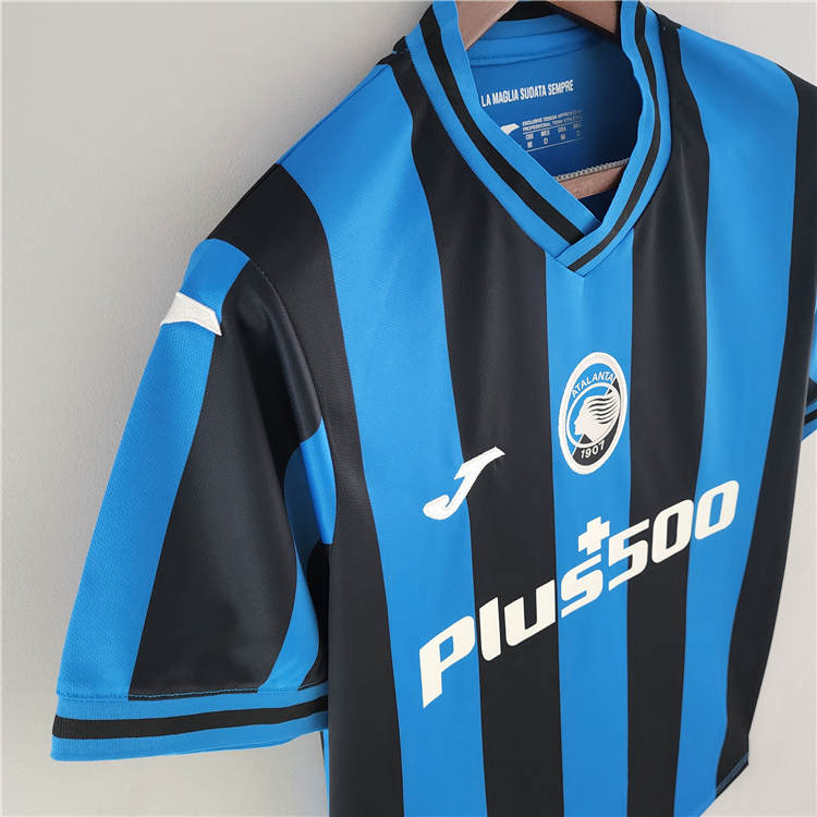 2223 Atalanta BC Home Blue Soccer Jersey Football Shirt - Official
