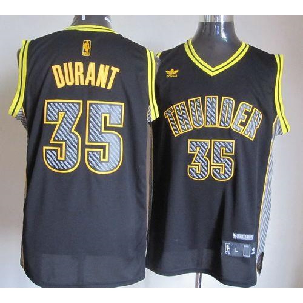 Collector's Item Limited Men's OKC #35 Kevin Black Basketball Jersey
