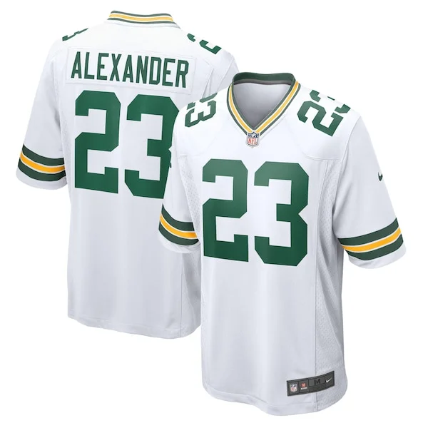 Game-Day GB Packers Game Jersey - White | NFL Fan Apparel | NFL Footba