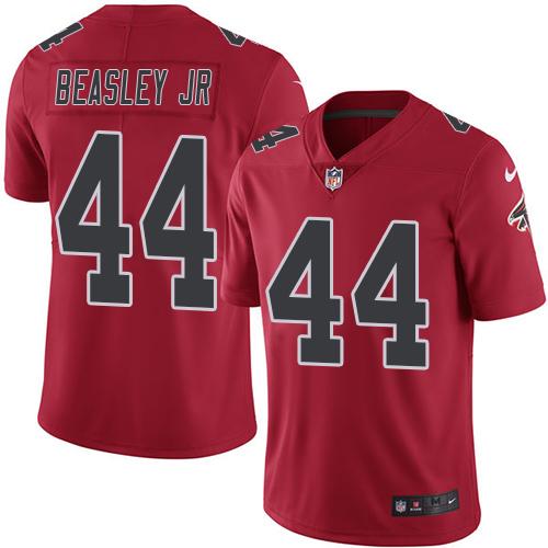 NFL Atlanta Falcons #44 Vic Beasley Red Limited Jersey - High Quality