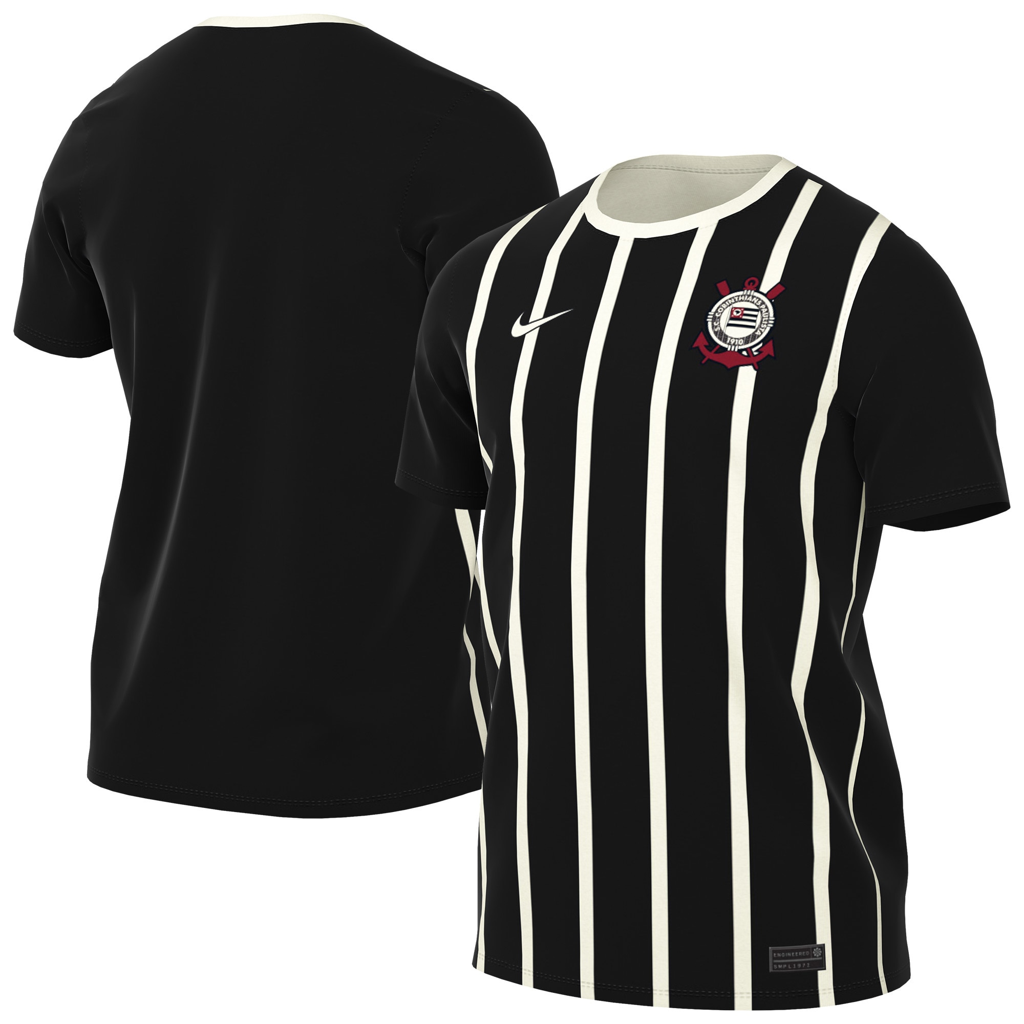 [SJH] Corinthians 2026 Home Replica Jersey - Black