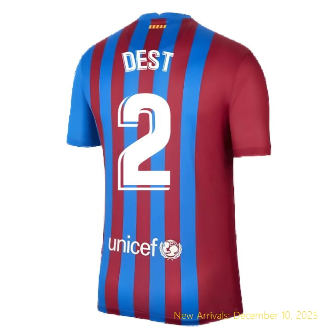 2021-2022 Barcelona Home Shirt - Official Fan Gear - High Quality,...