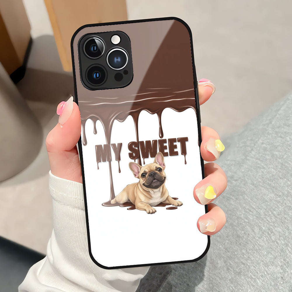 Nova - Frenchie Iphone & Samsung Glass Case Indoor Use | Breed-optimized