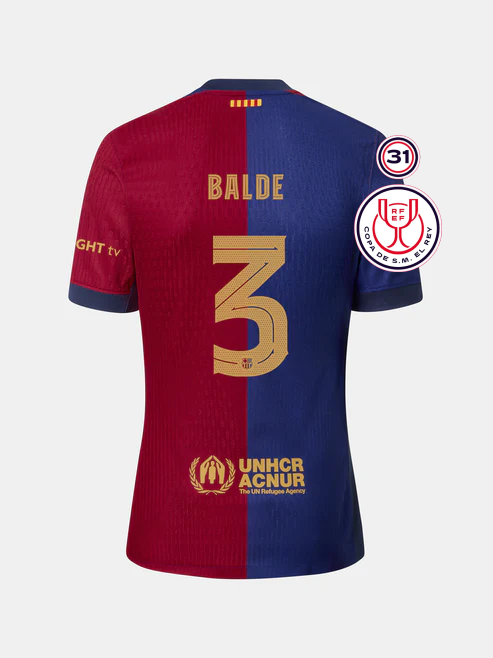 Barcelona's 24-25 Copa Del Rey Final BLADE 3 Version Jersey
