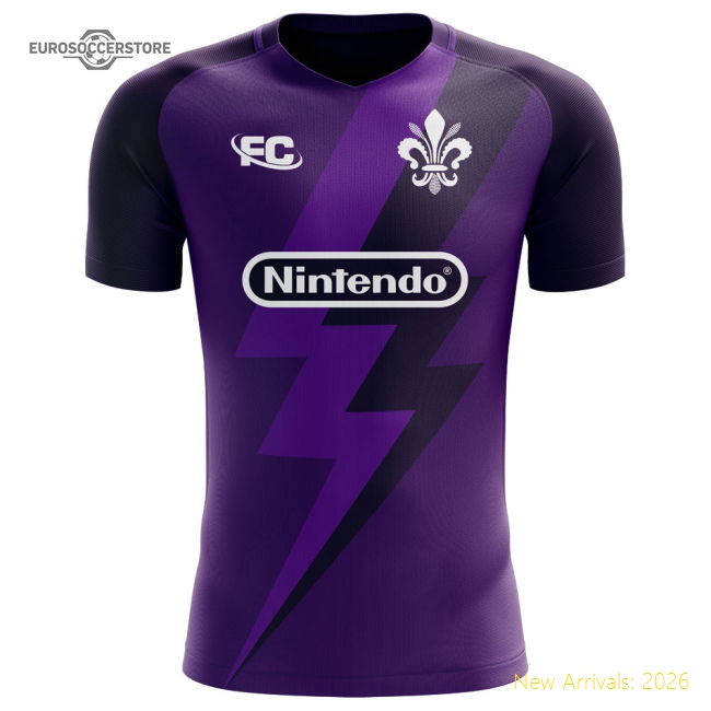 2018-2019 Fiorentina Fans Culture Home Concept Shirt - Womens
