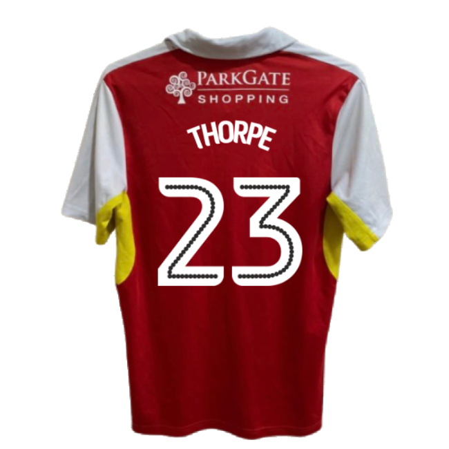 Premium Rotherham 2016-17 Home Shirt ((good) Xl) (thorpe 23)