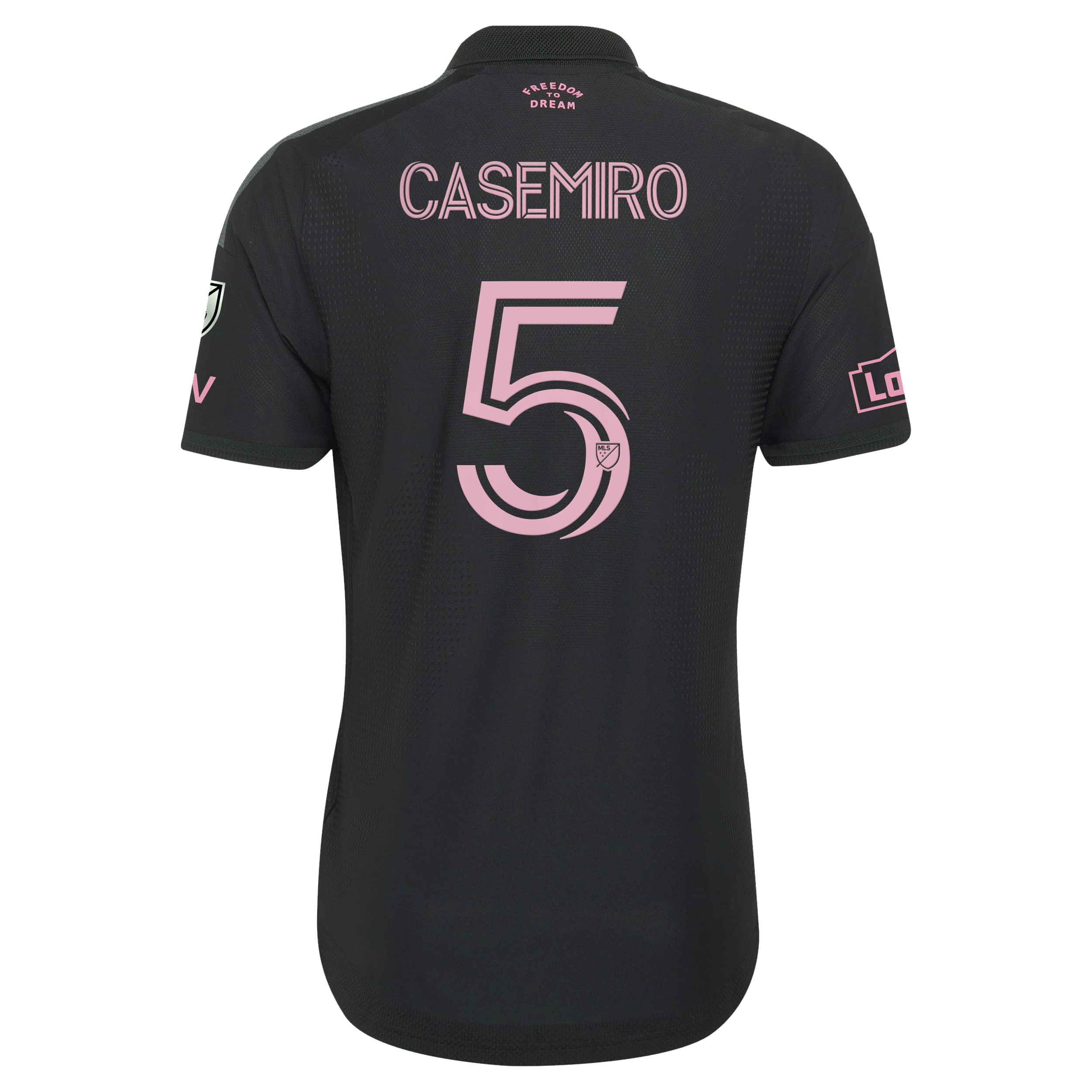 [SJH] Casemiro Inter Miami CF 2026 Presagio On-Field Authentic Jersey - Black