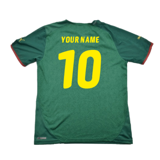 Premium-Quality Cameroon 2010-11 Home Shirt ((Excellent) L) (Your