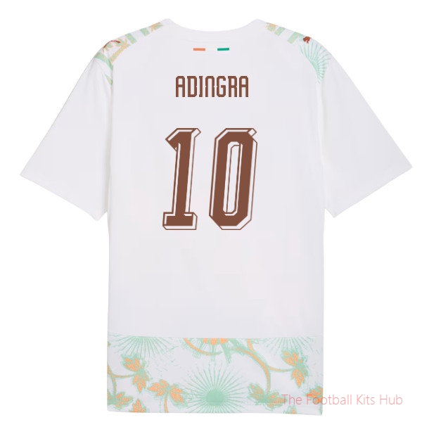 2026-2027 Ivory Coast Away Shirt (Adingra 10)