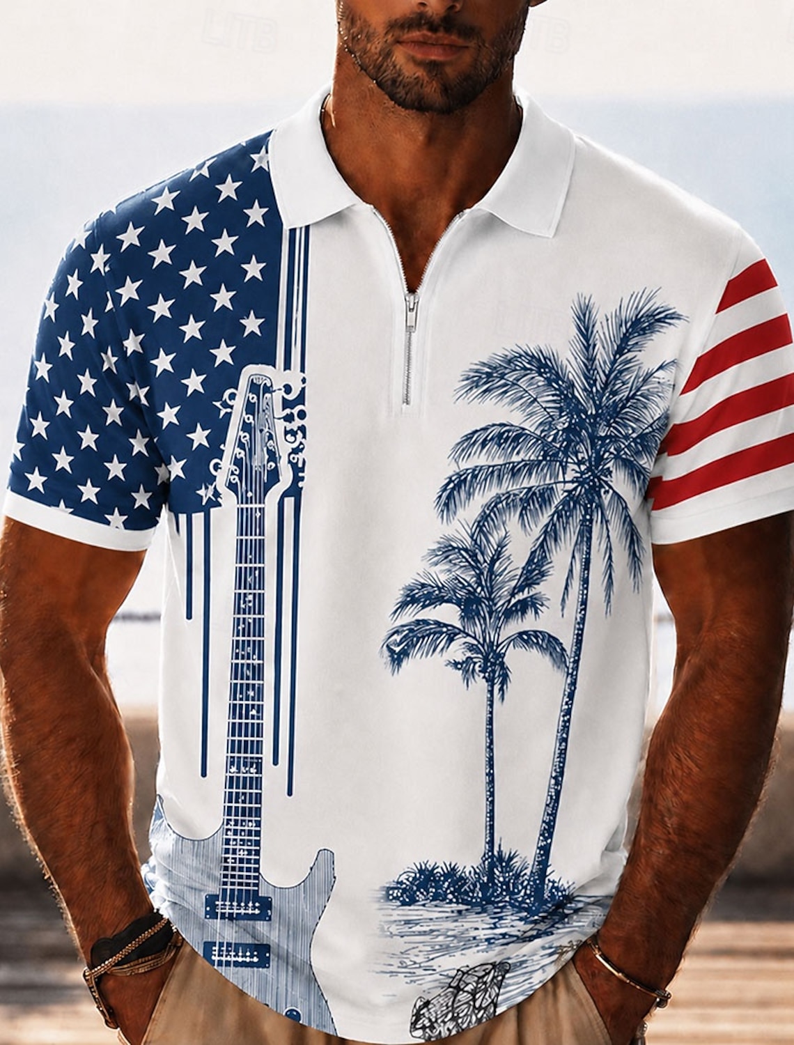 Independence Day Men's 4th of July U.S. 250th Anniversary Eagle Patriotic Lined Shorts 2 in 1 Board Shorts Swim Trunks Mid Waist Holiday Side Pockets With Compression Liner Elastic Drawstring Waist