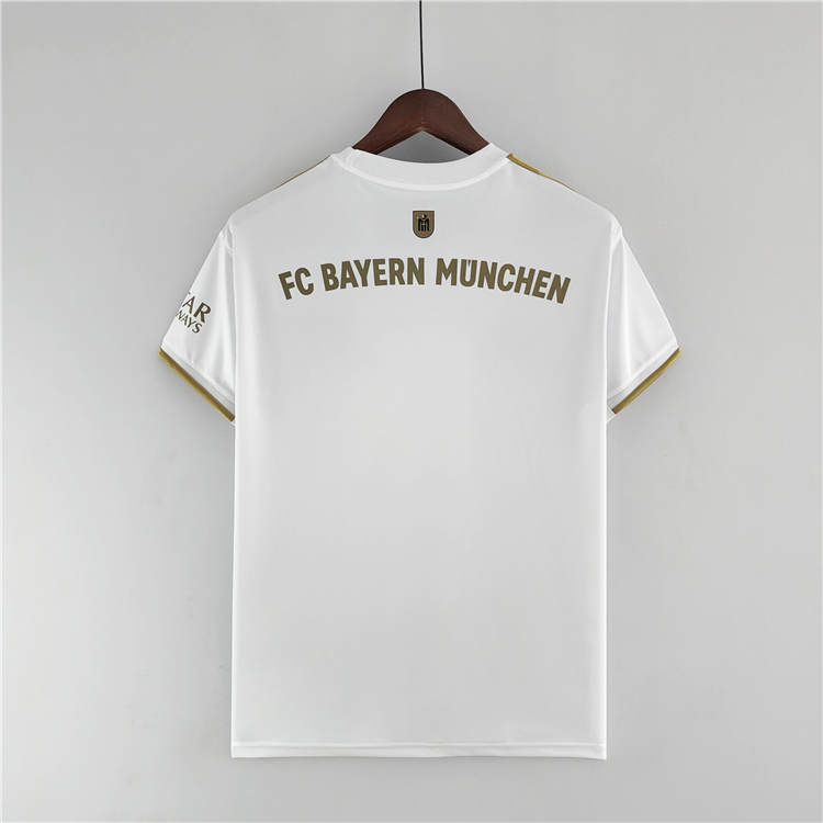 Bayern Munich 2223 Away White Soccer Jersey Football Shirt - Official