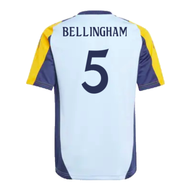 2024-2025 RM Real Madrid Training Official Shirt (Glow Blue) - Ki 49