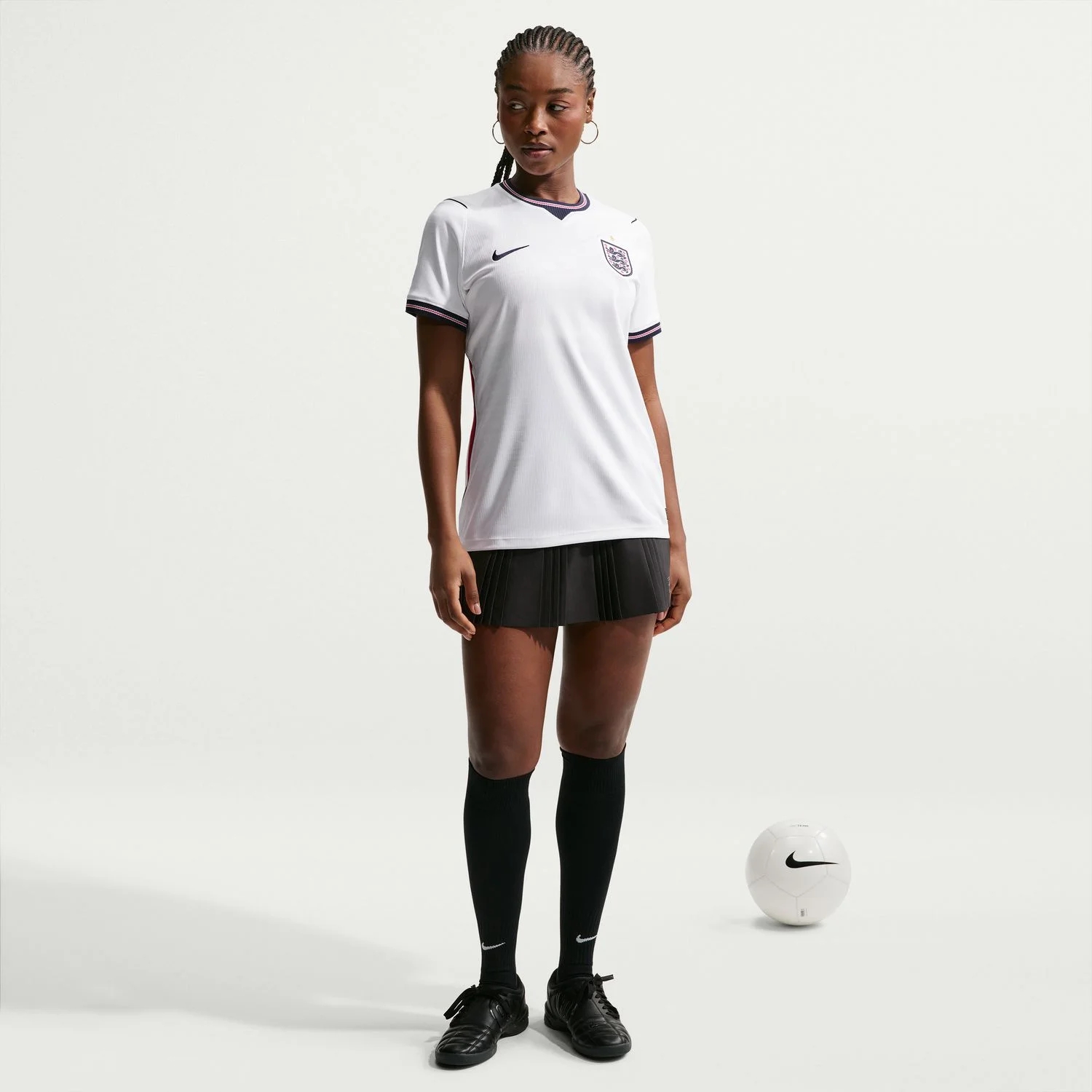 England 2026 Home Women's Jersey - Three Lionesses Heritage Kit