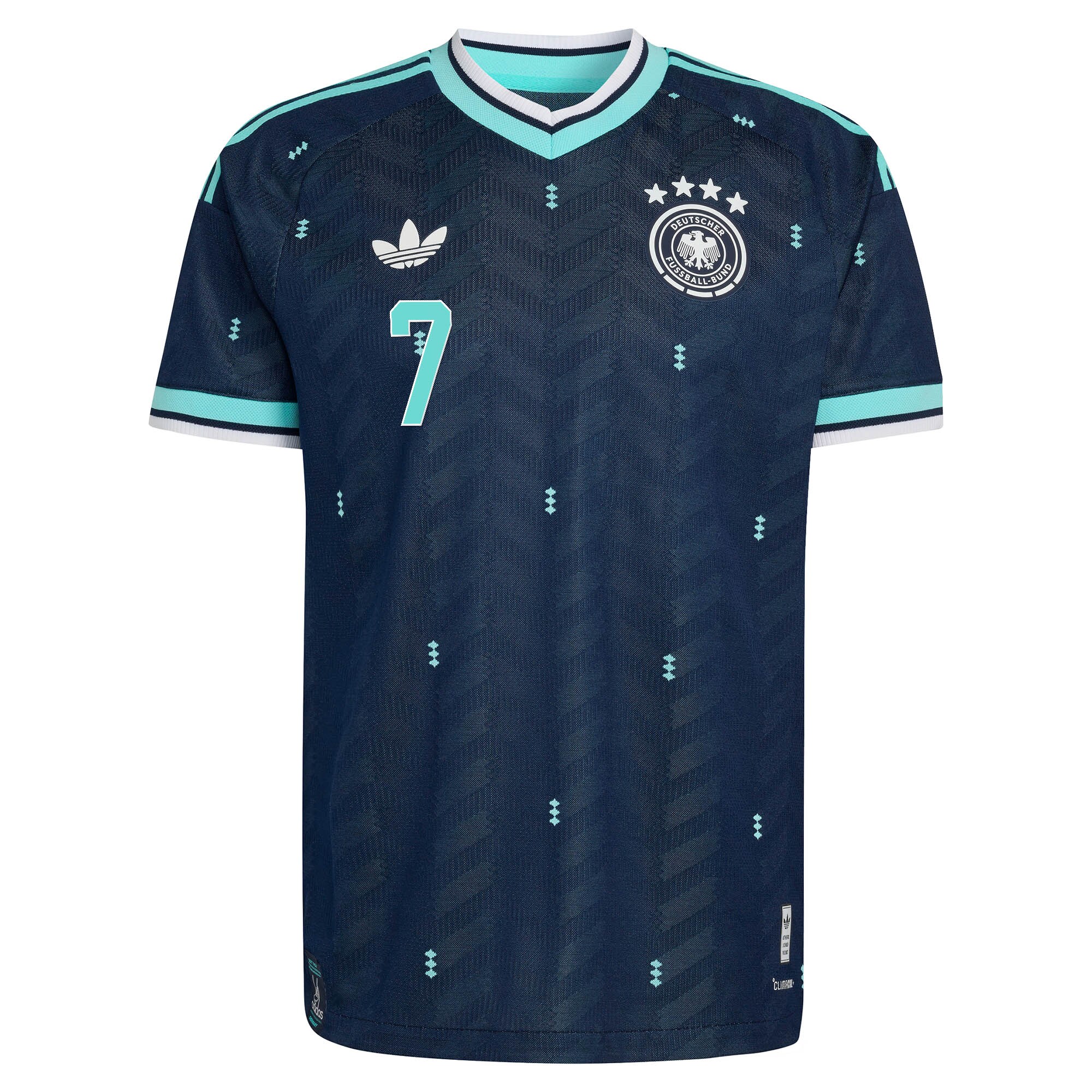 [SJH] Kai Havertz Germany National Team 2026 Away On-Field Authentic Jersey - Navy
