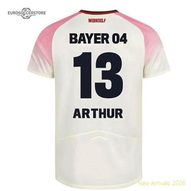 Club Teams,Bayer Away Shirt (Arthur 13) 2025-2026 Fan Edition Premium