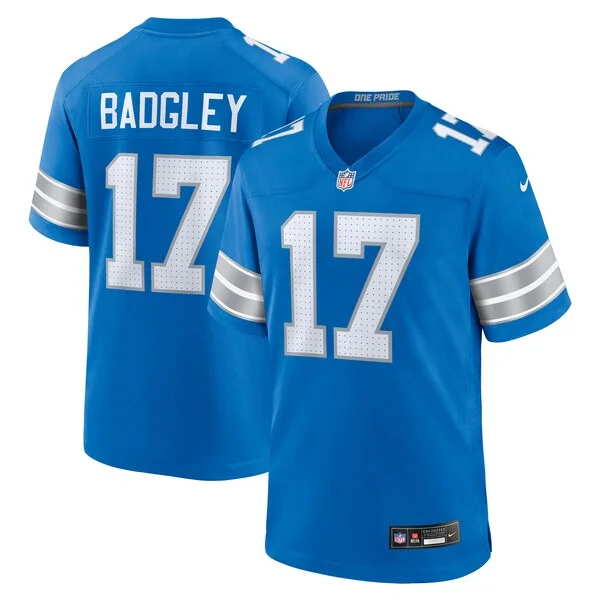None Michael Badgley Game Jersey - Blue | NFL Player Jersey | NFL Foot