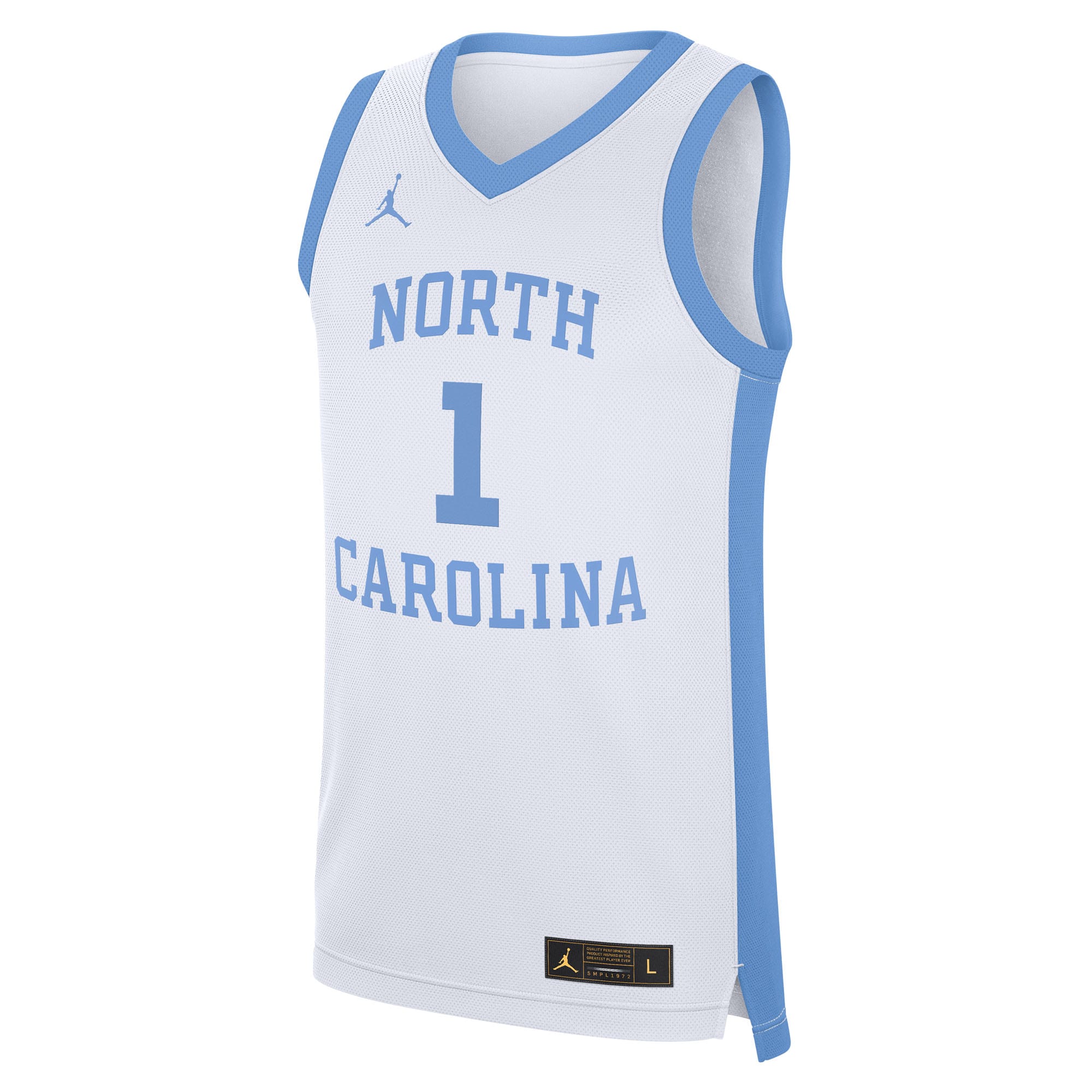 [DDG] North Carolina Tar Heels Alternate Replica Jersey - White