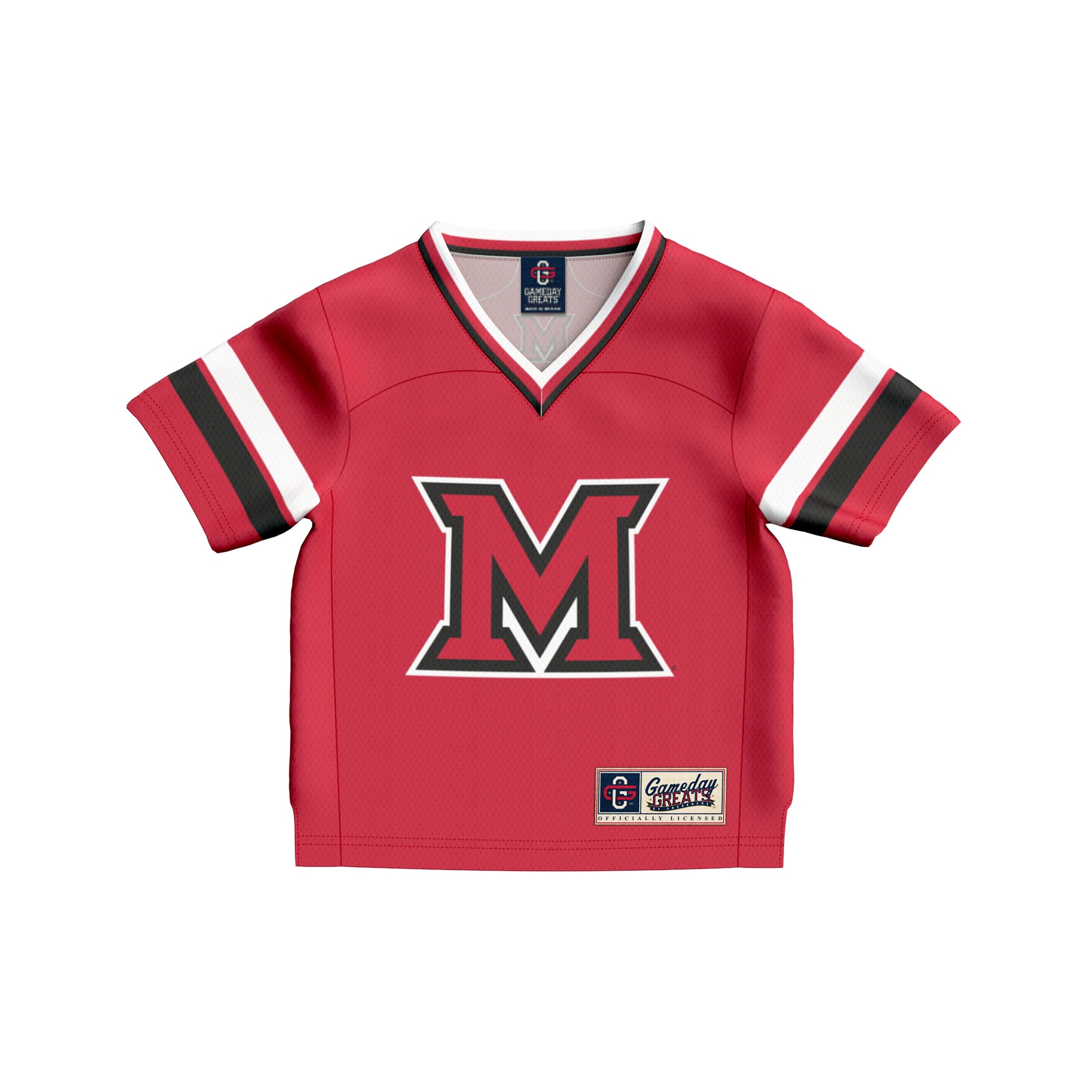 [Toddler] Miami University RedHawks #1 Football Jersey - Red | Stadium Series 2026/27