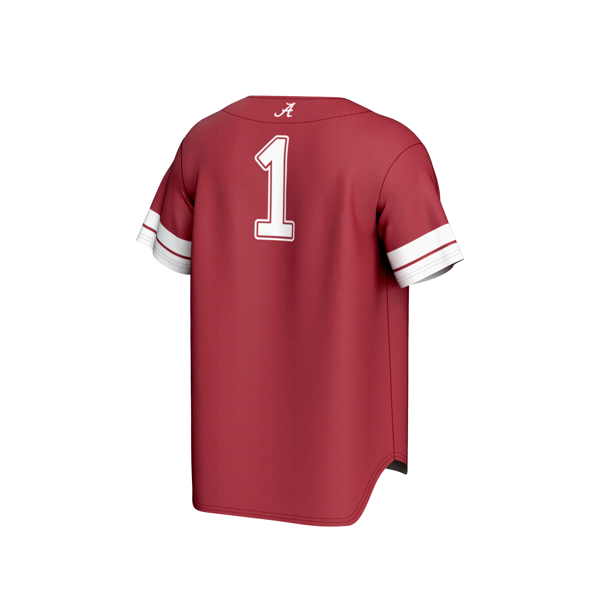 [NJP] Alabama Crimson Tide GameDay Greats Youth Lightweight Collegiate Baseball Fashion Jersey - Crimson