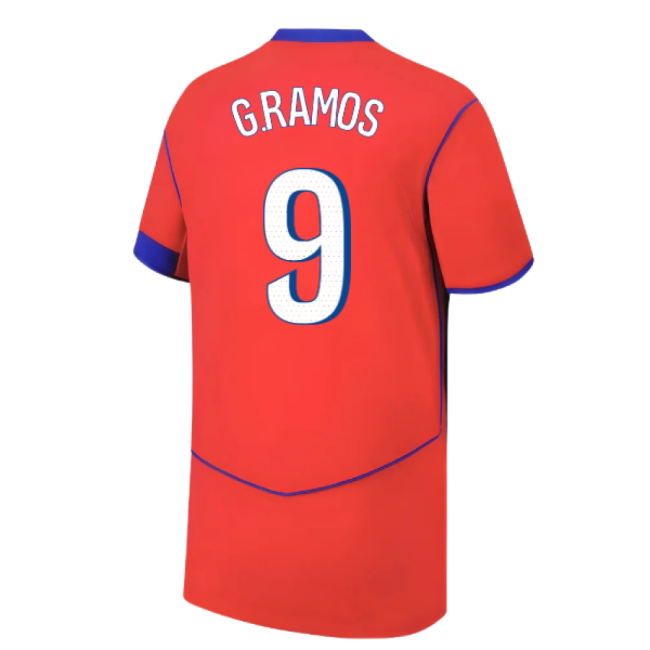 Genuine Supporter 2025-2026 Psg Third Shirt (Kids) (G.Ramos 9)