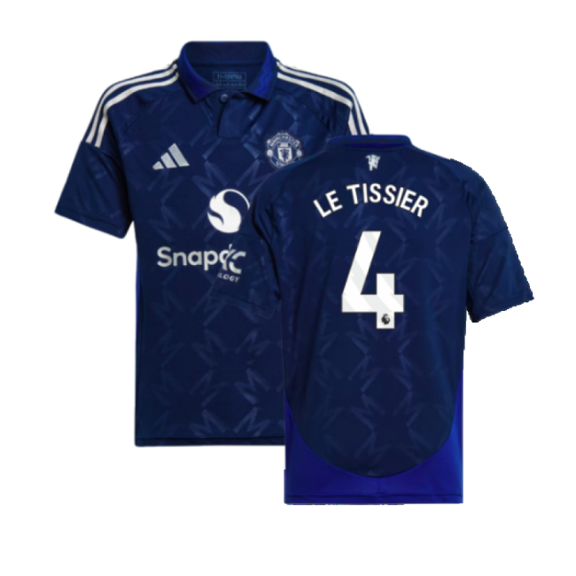 2024-2025 Man Utd Away Jersey (Kids) (Le Tissier 4) In Multiple Youth