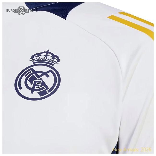 Pro Home Real Madrid Jersey Athletic Fit Athletic Fit Comfortable