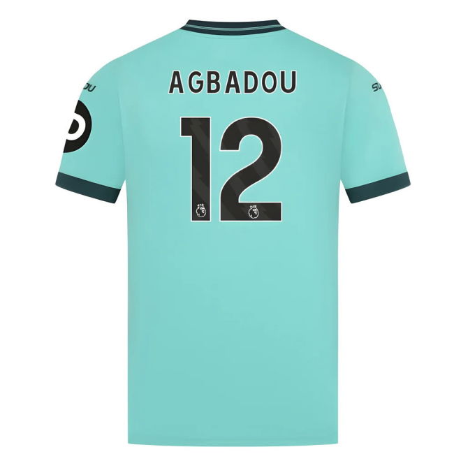 Agbadou 12 2025 Edition Lightweight Wolves Away Team Kit (1)