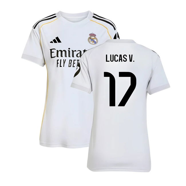 Womens Real Madrid Home Jersey 2025-2026 #96