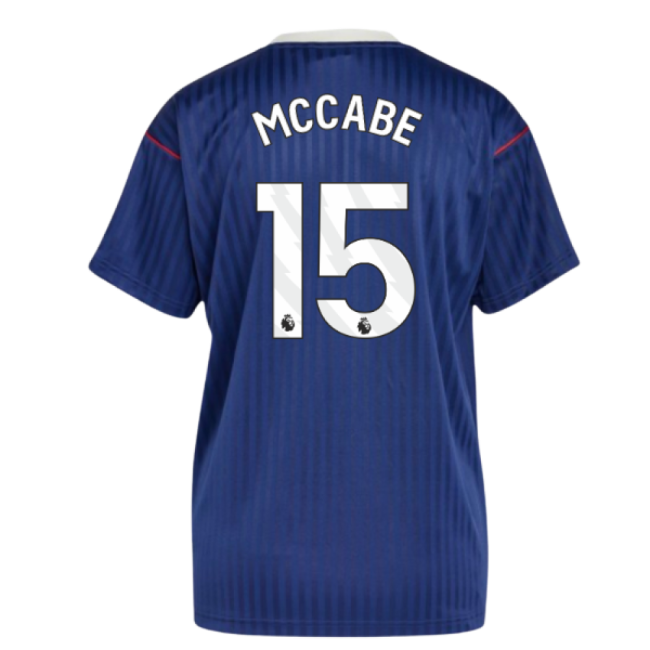 Official Arsenal Terrace Icons Shirt (navy) (mccabe 15) - Premium