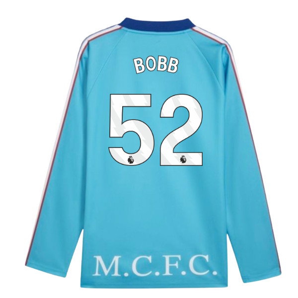 [JGK] 2026-2027 Man City KING Jersey LS (Blue) (Bobb 52)