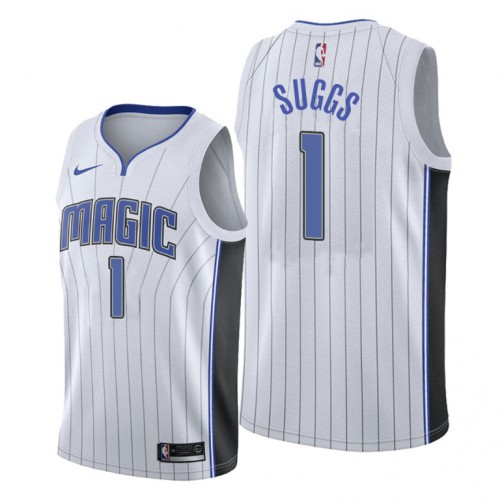 White Orlando Magic #1 Fan Edition Jersey Game Day Wear Quality