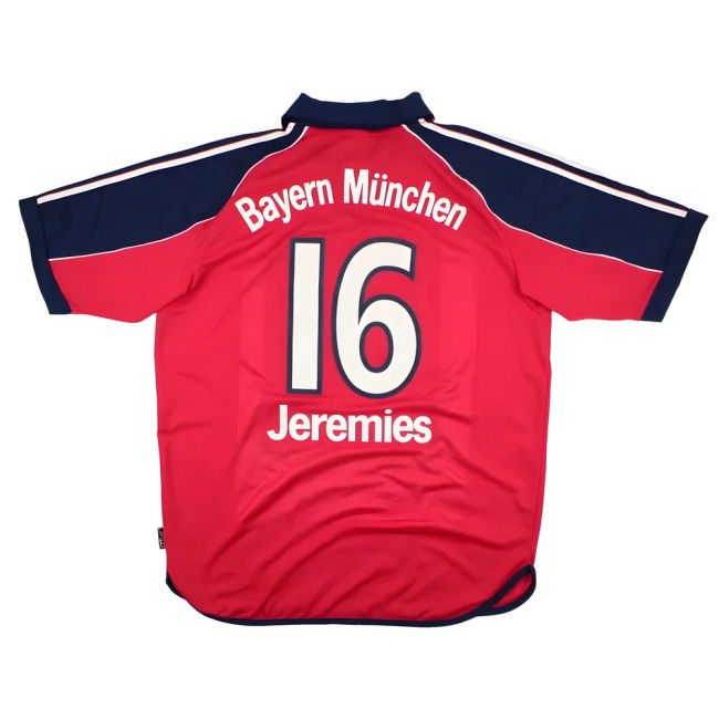 Bayern Munich 1999-01 Jeremies #16 football Shirt