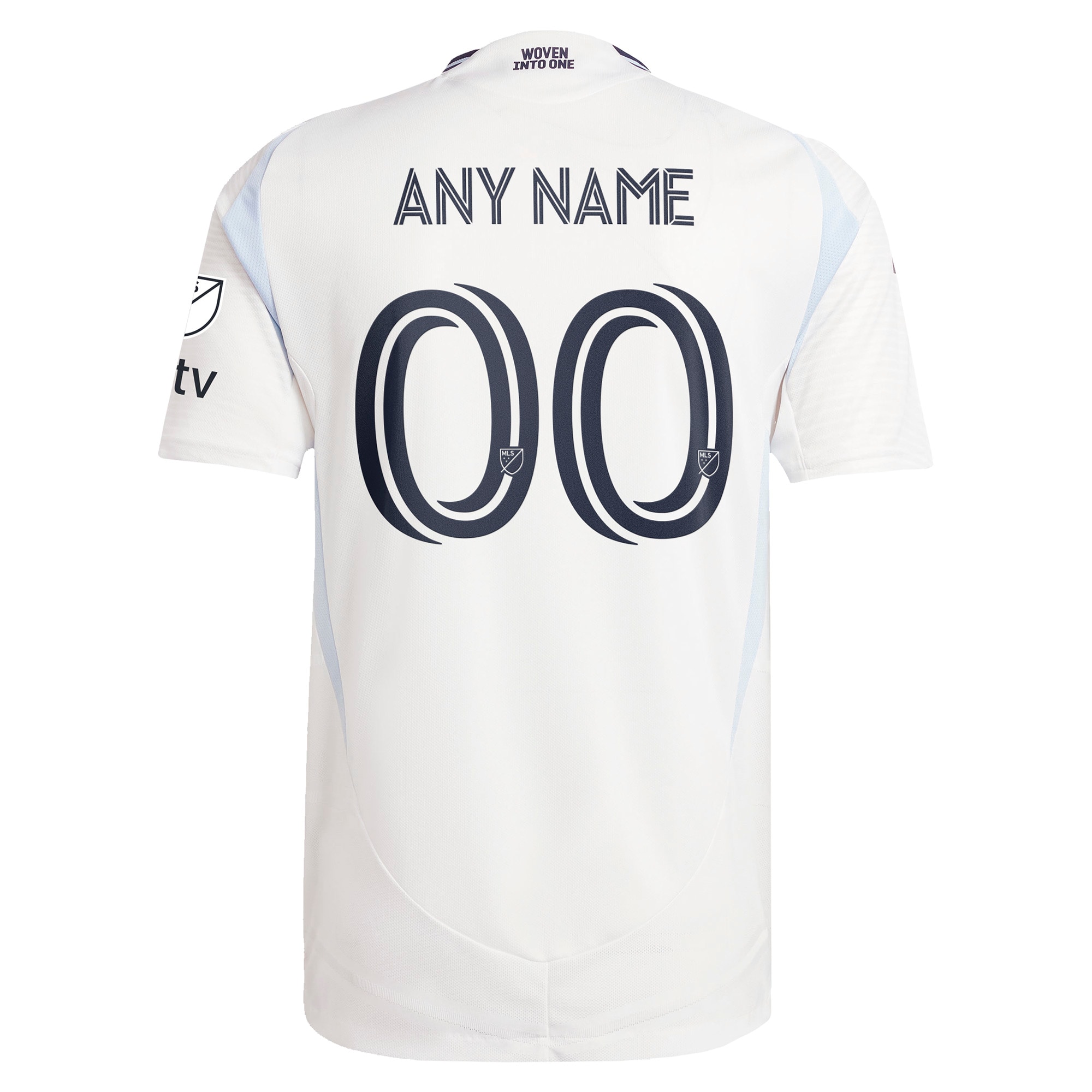 [SJH] San Diego FC 2025 Woven Into One Authentic Custom Jersey - White