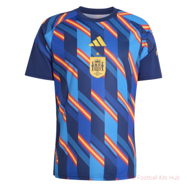Breathable Replica Spain 2026-2027 Home Pre-Match Shirt (Raul 7)