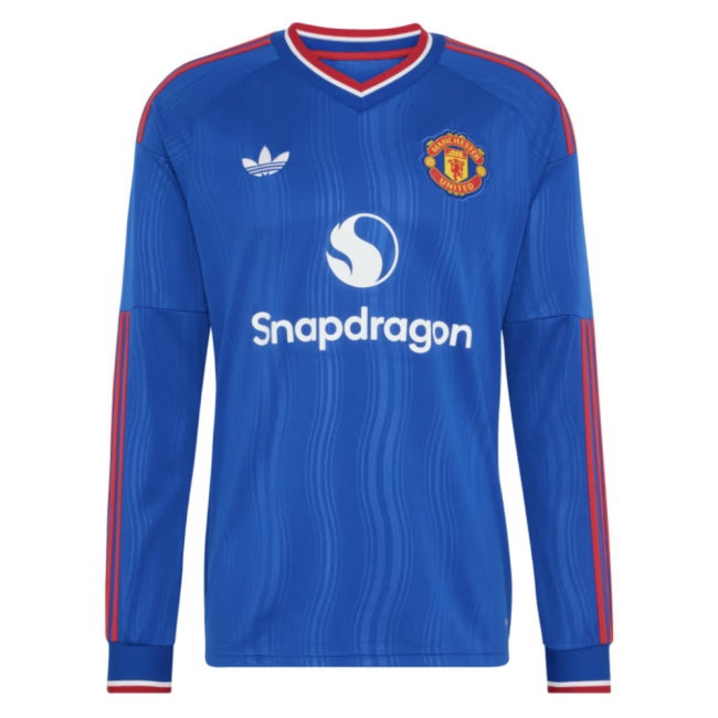 [DDJ] 2026 2027 Man Utd Long Sleeve Shirt Away Uniform