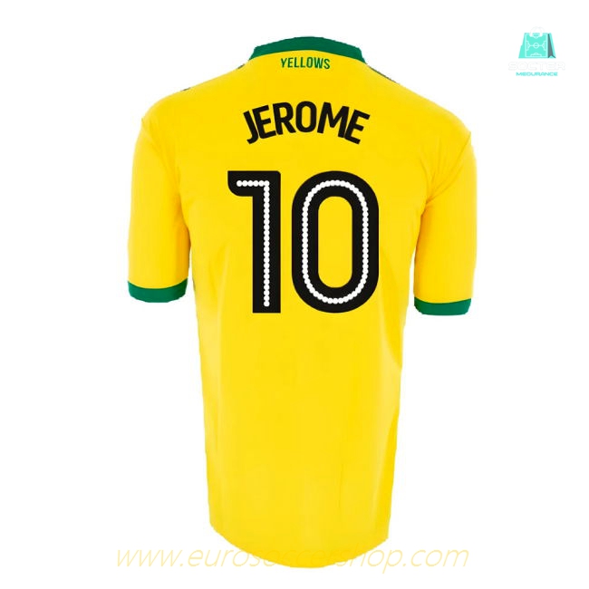 Norwich City 2016-17 Home Shirt ((Good) XXL) (Jerome 10)