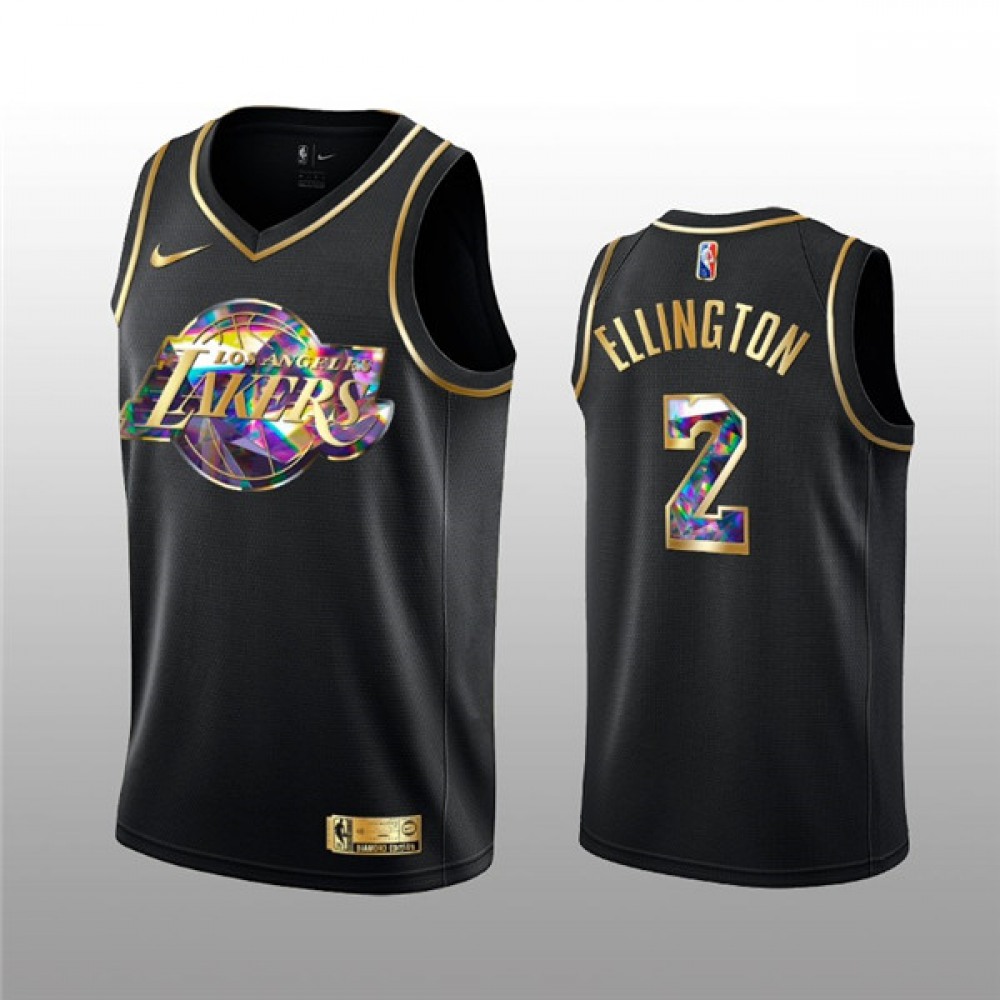 Fan Favorite Contemporary Men's LAL #2 Wayne Black Basketball Jersey