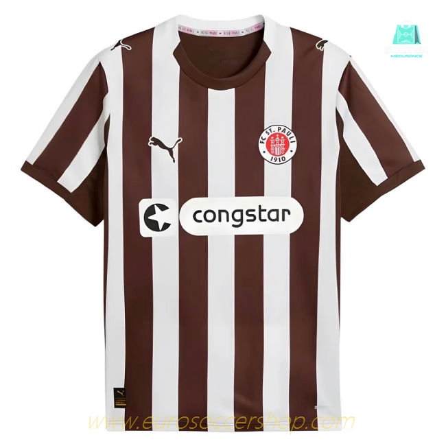 2025-2026 St Pauli Home Shirt