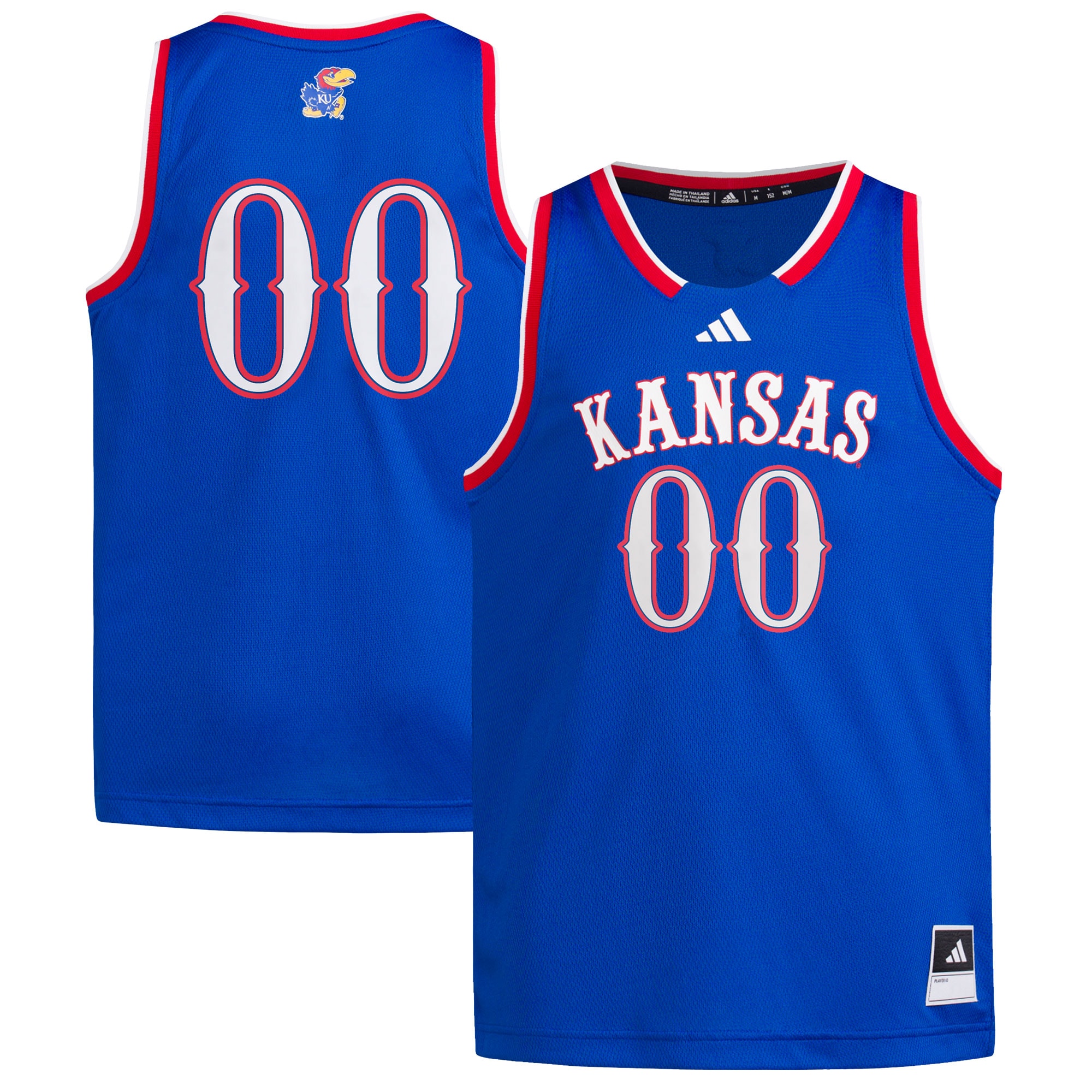 [NJP] Kansas Jayhawks Youth Swingman Jersey - Royal