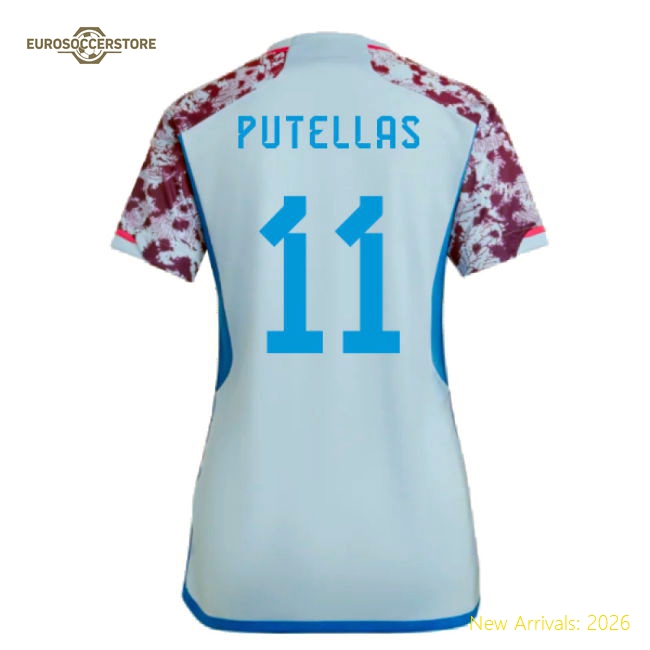 2023-2024 Spain Away Shirt (Ladies) (Putellas 11)