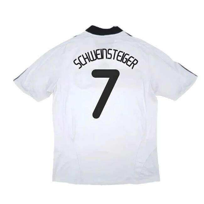 Convenient Germany 2008-09 Home Shirt ((Good) XL) (SCHWEINSTEIGER 7) Fashionable
