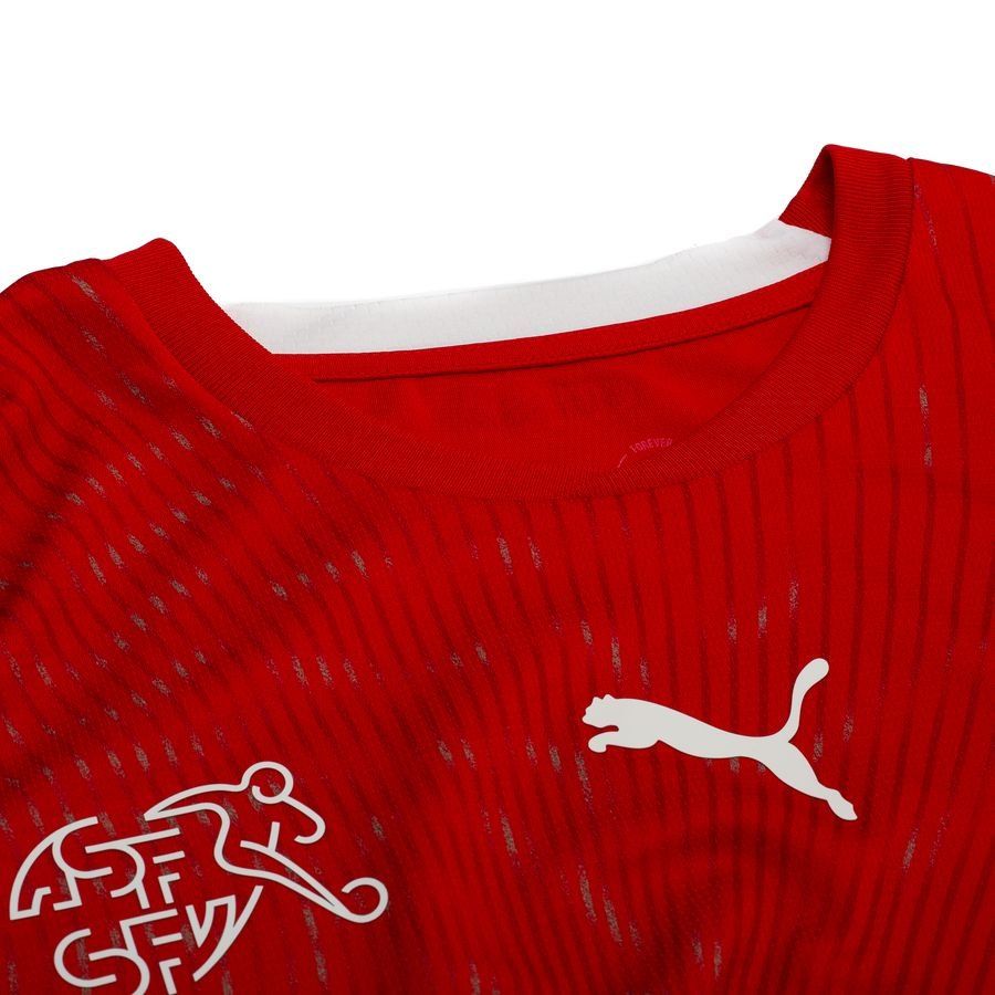 Switzerland Home Shirt World Cup 2026 Kids Adidas National Team Wear