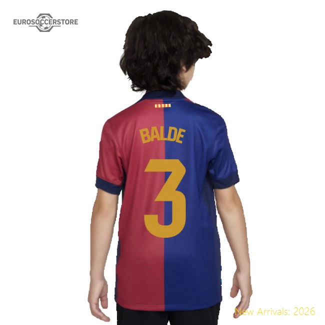 2024-2025 Football Team Kids Gentle Balde Jersey Climacool