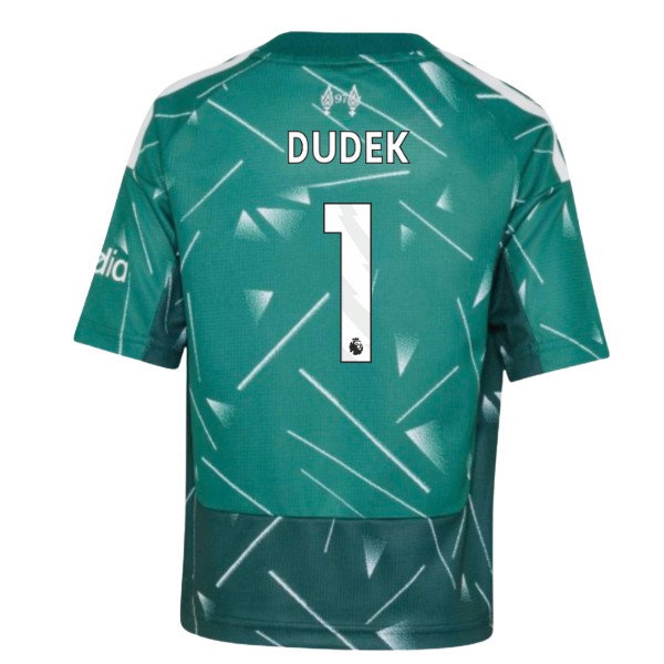 2026-2027 Liverpool Home Goalkeeper Mini Kit (Dudek 1)