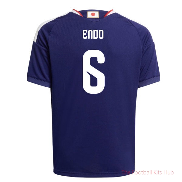 Breathable Replica Japan 2026-2027 Home Shirt (Kids) (Endo 6)