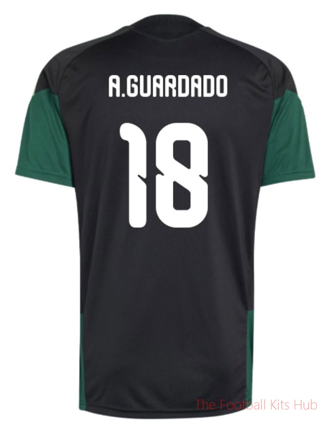[LK] 2026/27 Mexico Training Jersey (Black) (A.Guardado 18)